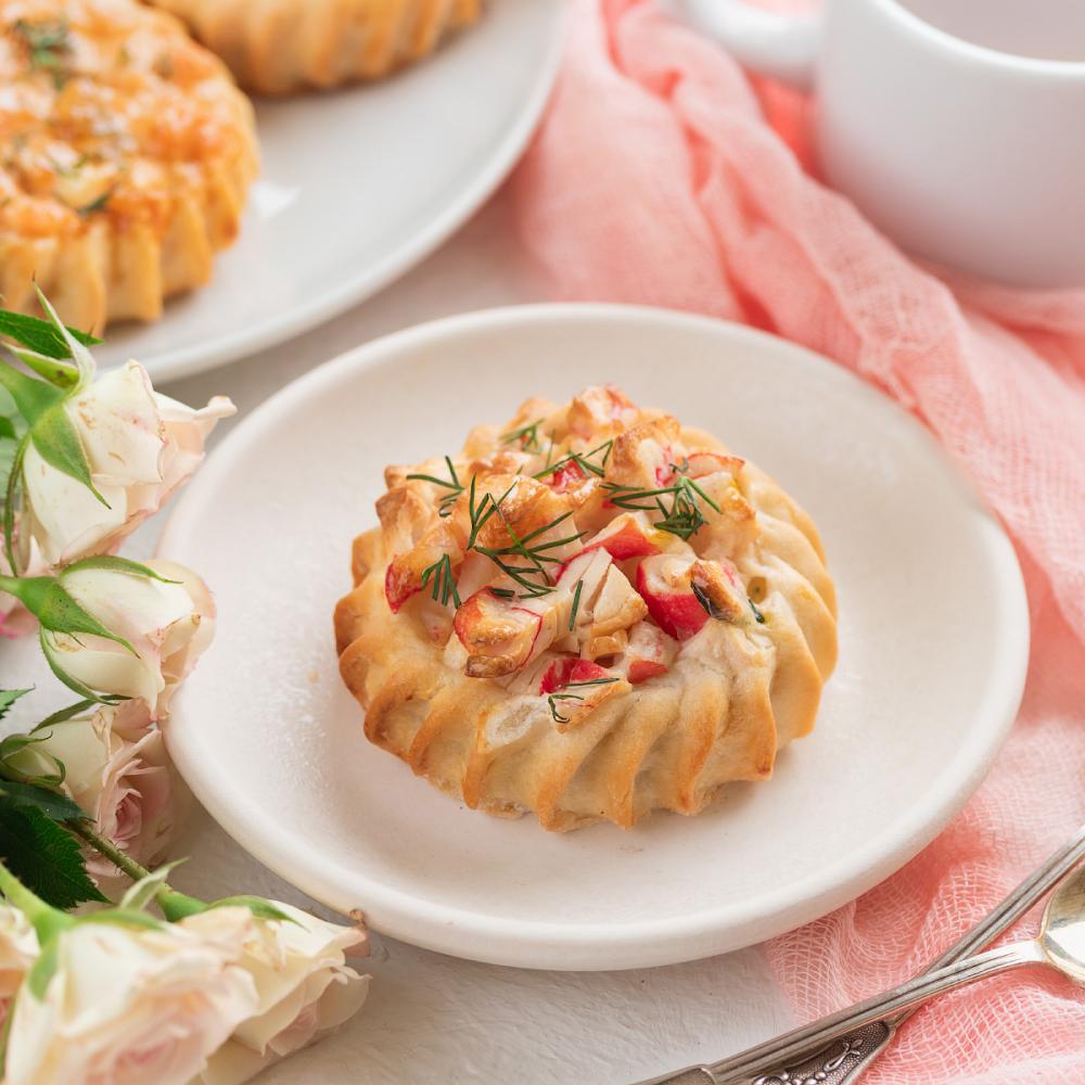 перепечки с крабовым мясом 8 шт. перепечки с крабовым мясом 8 шт.