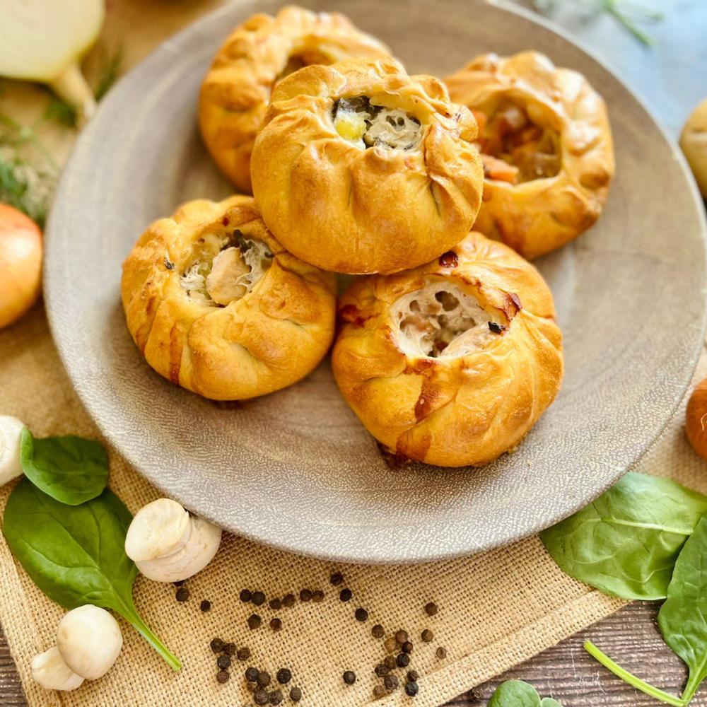 «балиш с тыквой и мясом» 3 шт. «балиш с тыквой и мясом» 3 шт.